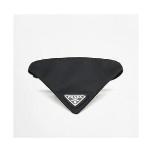 PRADA Nylon pet collar black NEW size M